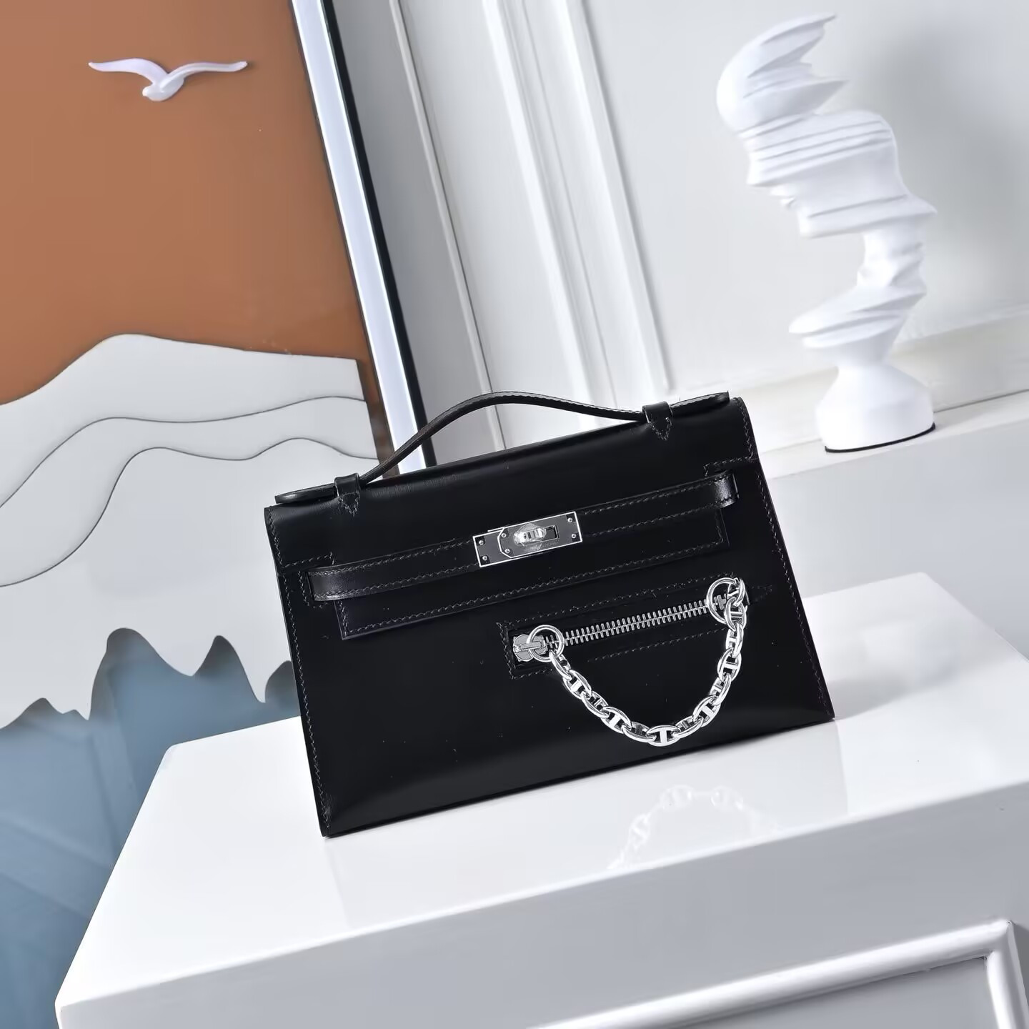 Hermès Kelly Box 22 22x7x13cm