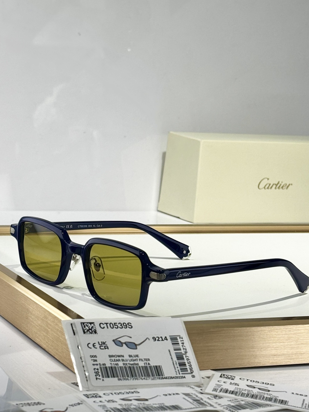 Ca*t1er photo chromic glasses ct0539s 49-22-145