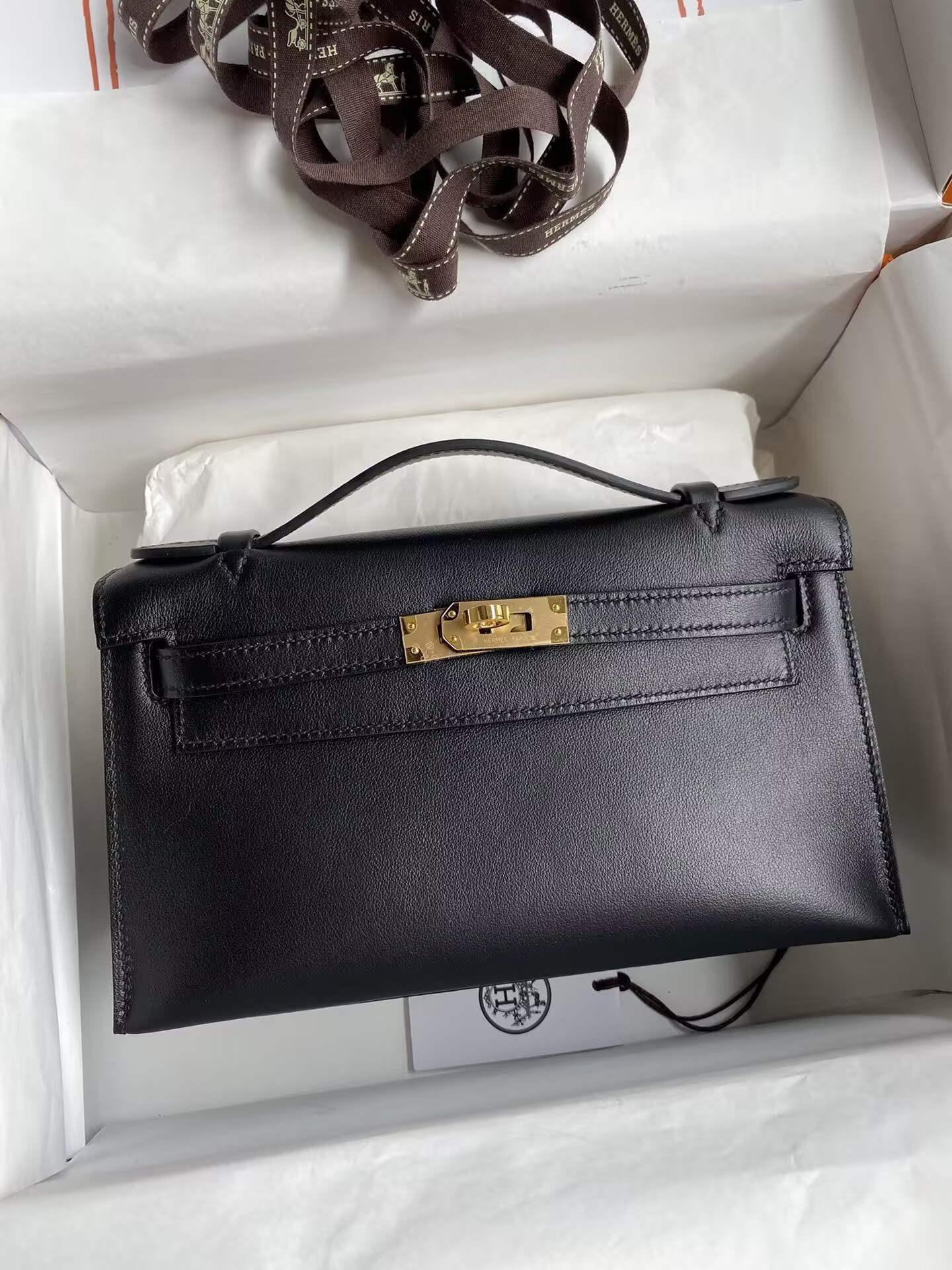 Hermès Kelly 22 Mini Box Leather 22x7x13cm