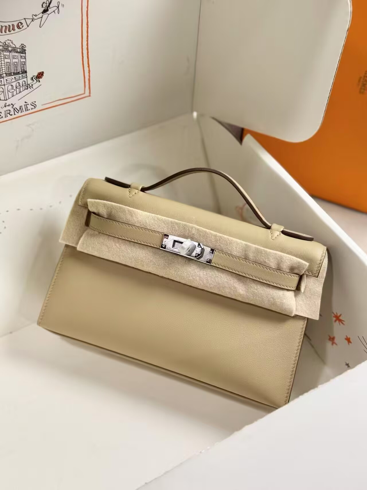 Hermès Kelly Mini Swift 22 22×7×13CM