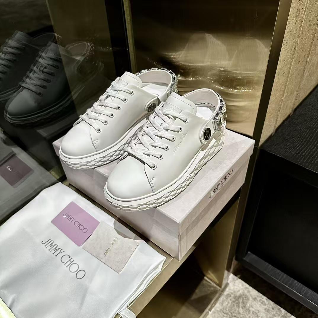 ua j1m*y ch00 D1am0nd sling sneakers
