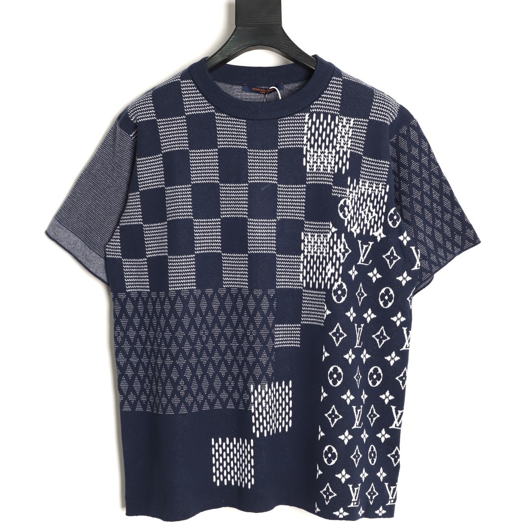 l0vis Vvtt0n 26ss knitting short-sleeved t-shirt
