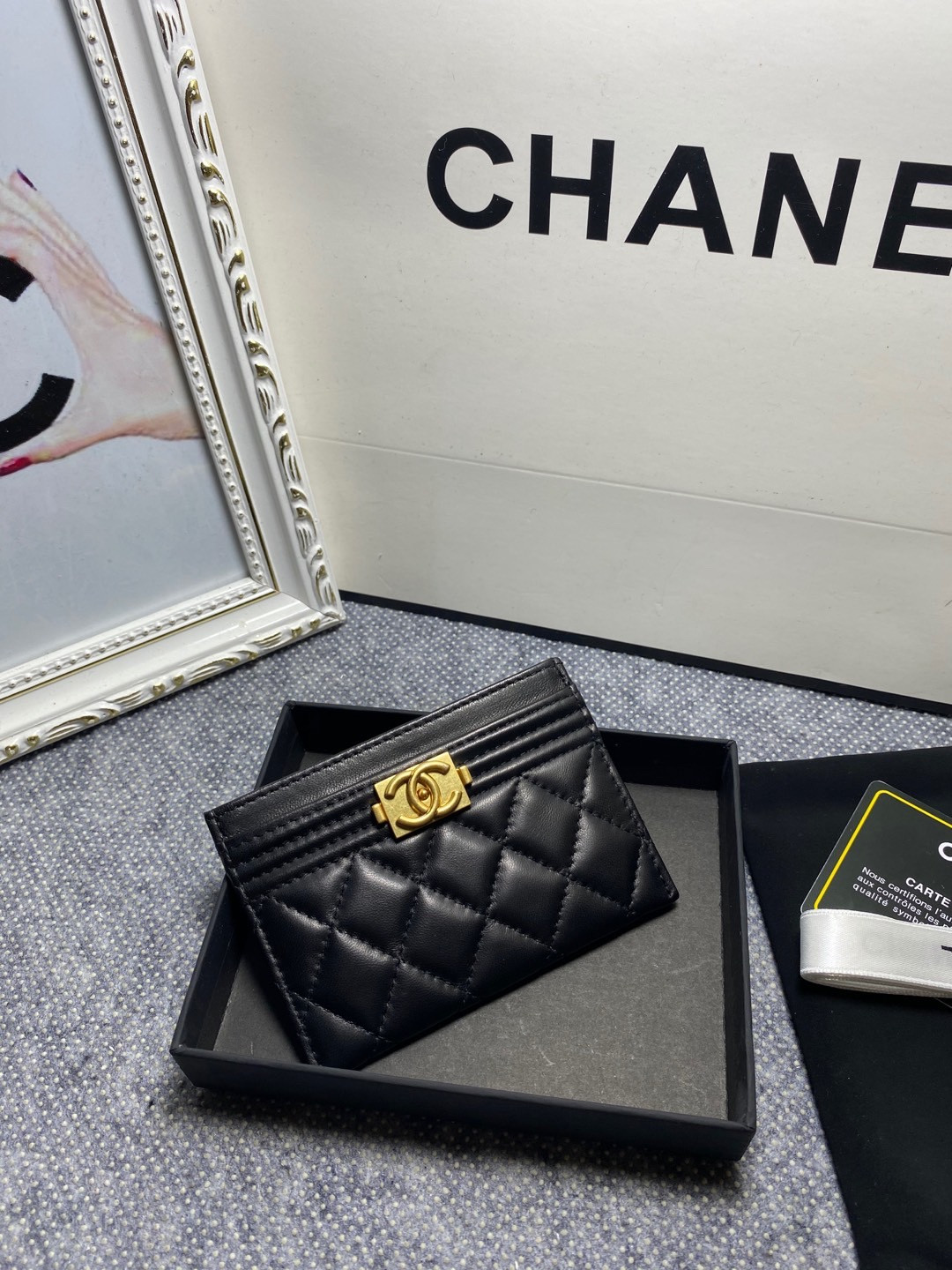 Ch**el card holder 10cm