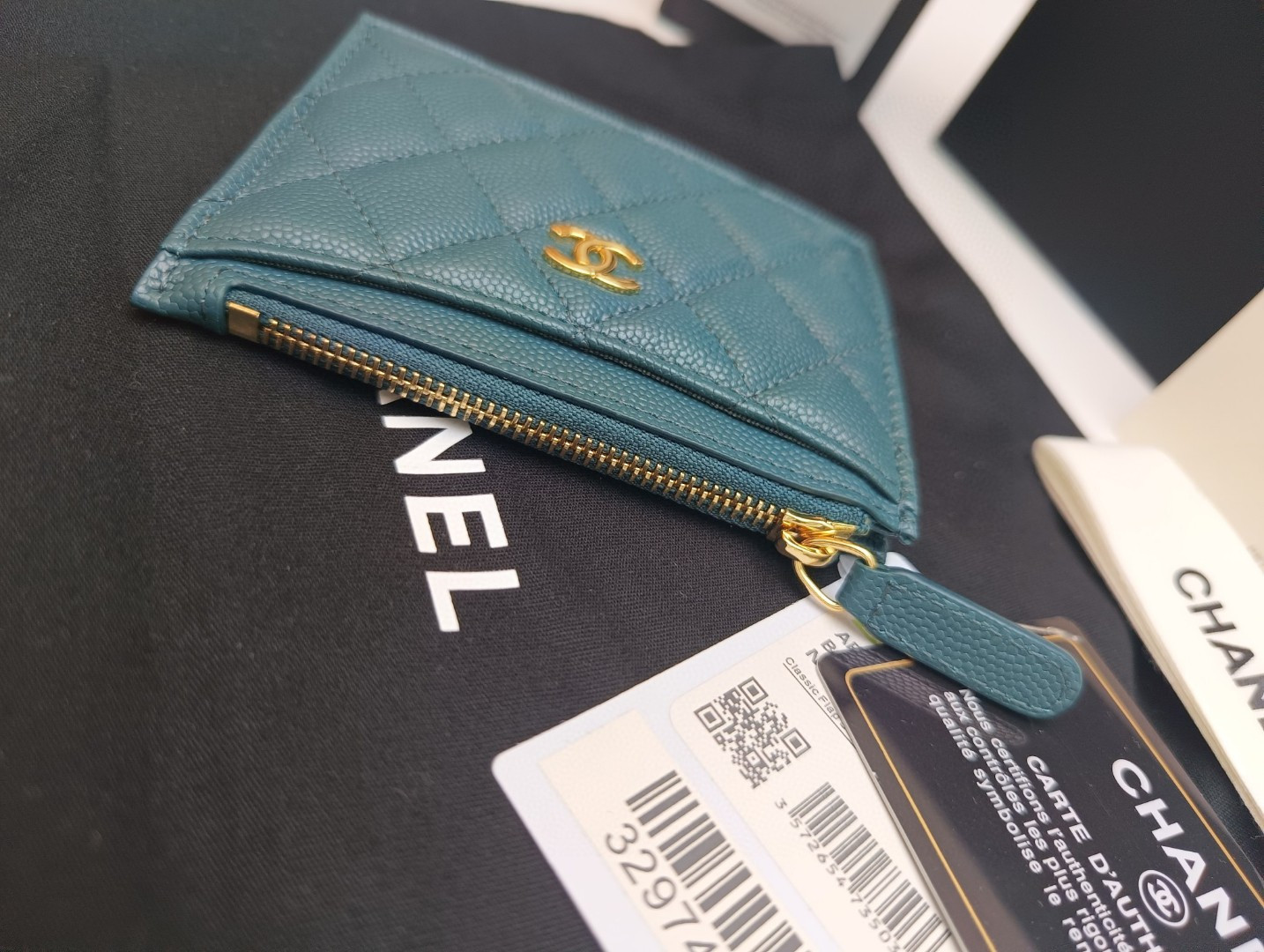 Ch**el card holder 9x11.5cm