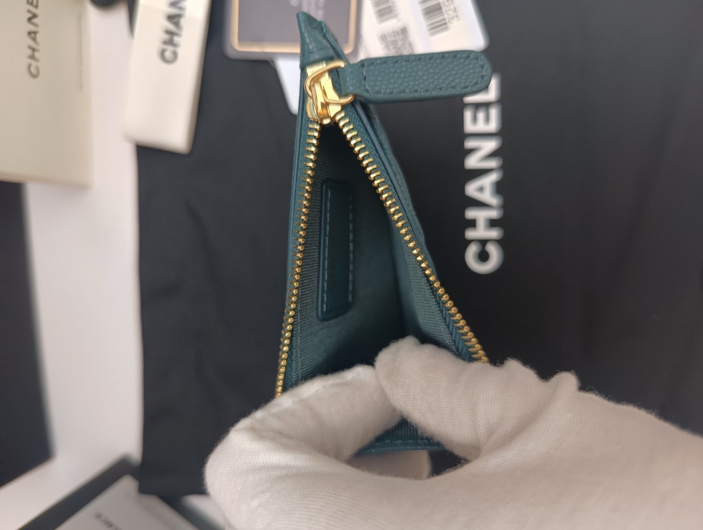 Ch**el card holder 9x11.5cm