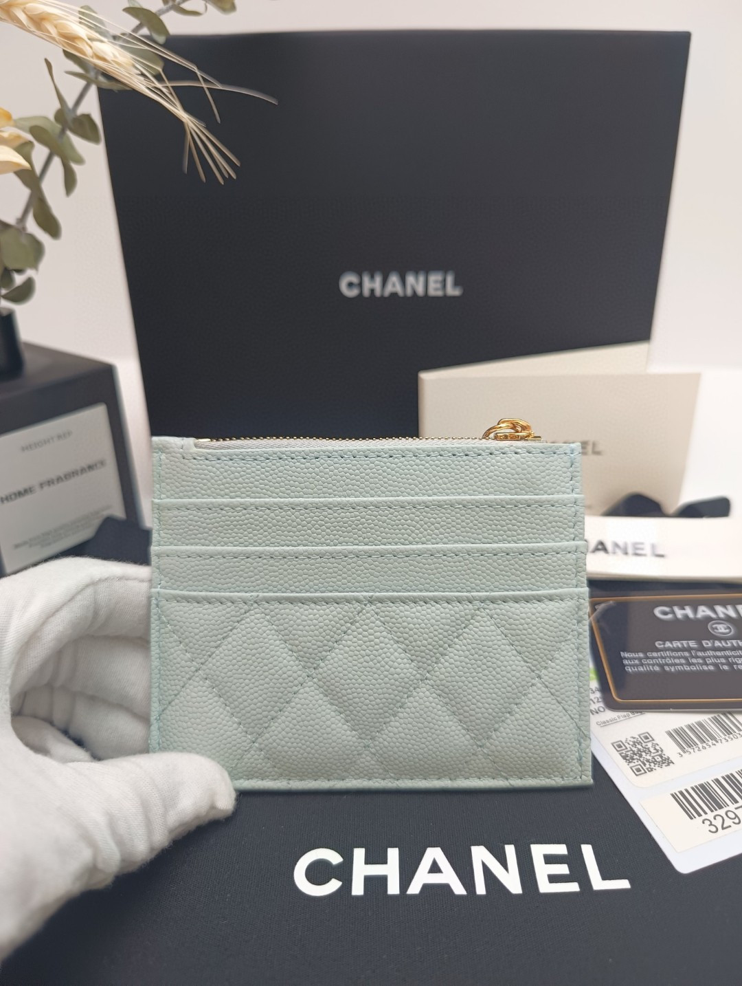 Ch**el card holder 9x11.5cm