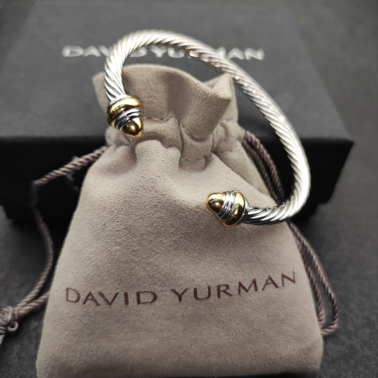 dau1d Yvrm*n 4mm wrap bracelet(wrist circumference 15-20cm)