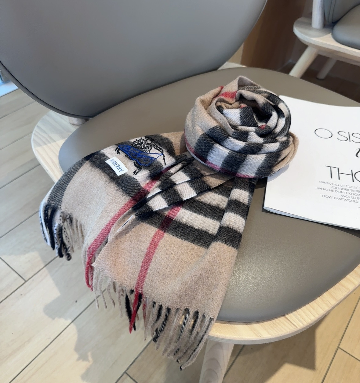 Bv*b*rry scarf 30x180cm
