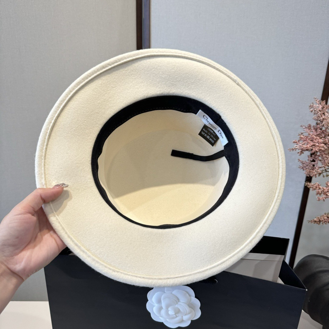 D10r wool felt hat 57cm head circumference
