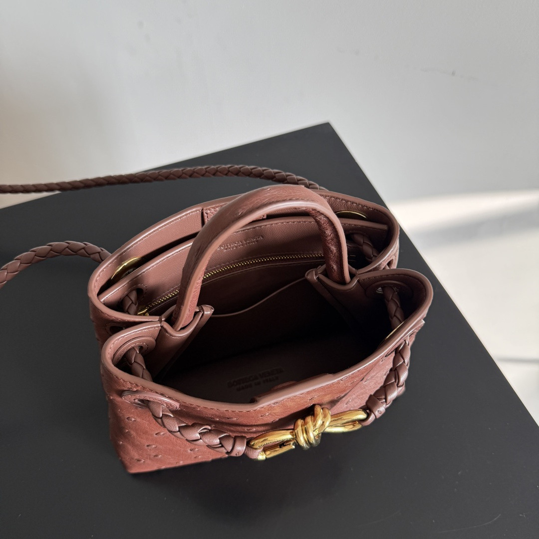 Bottega Veneta Mini Andiamo 15x20.5x7.5cm