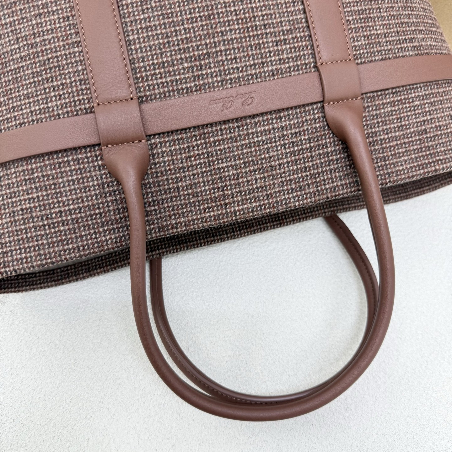 L0r0 P1ana small ghiera shopper 28x19x12cm